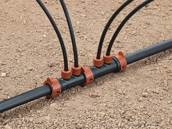 Orbit 67047 - 1/2" x 1/4" Drip-Lock 2-Port Extension Manifold by GreenHaven Gardens