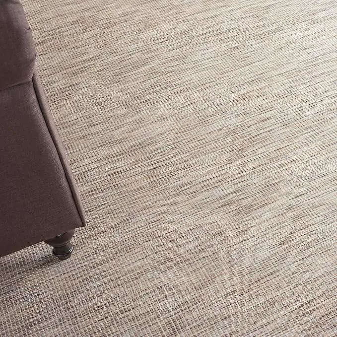 Nourison Home Positano 10' x 14' Beige Fabric Modern Area Rug (10' x 14') by GreenHaven Gardens
