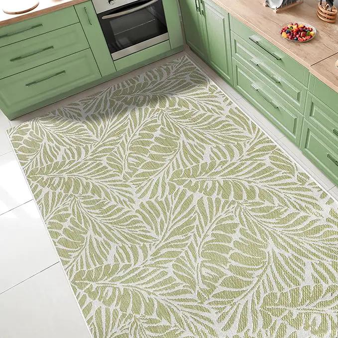 Keen Home Design Terrace Outdoor Area Rug - 12x15 Washable Indoor/Outdoor Rug for Patio, Kitchen, Balcony, Beach, Garden, Deck and Porch, Size: 12'x15' by GreenHaven Gardens