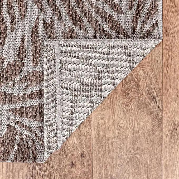 Keen Home Design Terrace Outdoor Area Rug - 6x9 Washable Indoor/Outdoor Rug for Patio, Kitchen, Balcony, Beach, Garden, Deck and Porch, Size: 6'x8'10" by GreenHaven Gardens