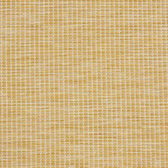 Nourison Home Positano 10' Runner Yellow Fabric Modern Area Rug (10' Runner) by GreenHaven Gardens
