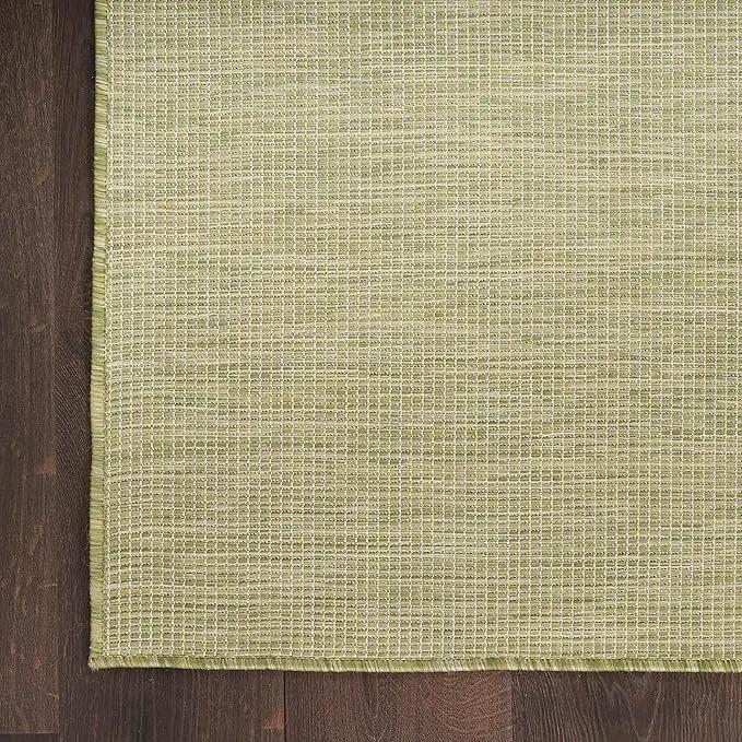 Nourison Home Home Positano 7' x 10' Fabric Green Area Rug by GreenHaven Gardens
