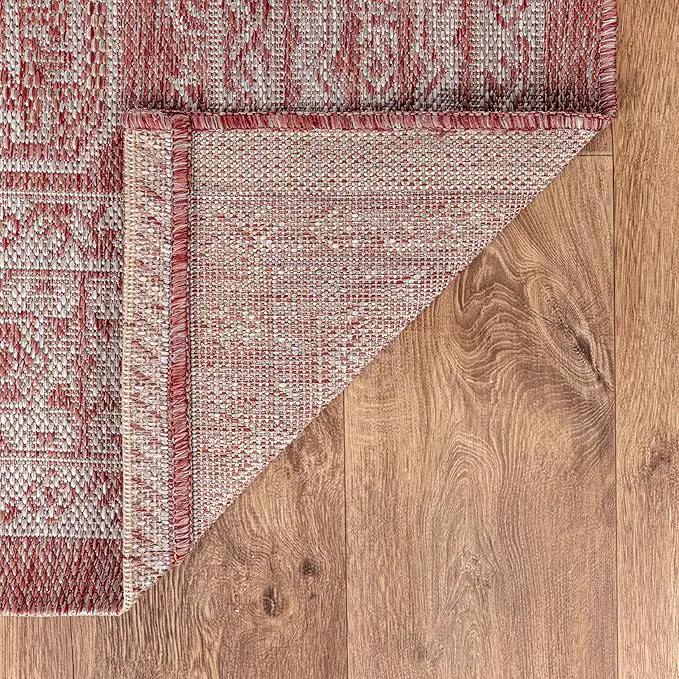 Keen Home Design Terrace Outdoor Runner Rug - 2x12 Washable Indoor/Outdoor Rug for Patio, Kitchen, Balcony, Beach, Garden, Deck and Porch, Size: 2'2"x11'10" by GreenHaven Gardens