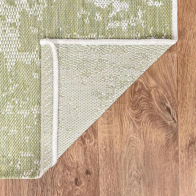 Keen Home Design Terrace Outdoor Area Rug - 9x12 Washable Indoor/Outdoor Rug for Patio, Kitchen, Balcony, Beach, Garden, Deck and Porch, Size: 8'10"x12' by GreenHaven Gardens