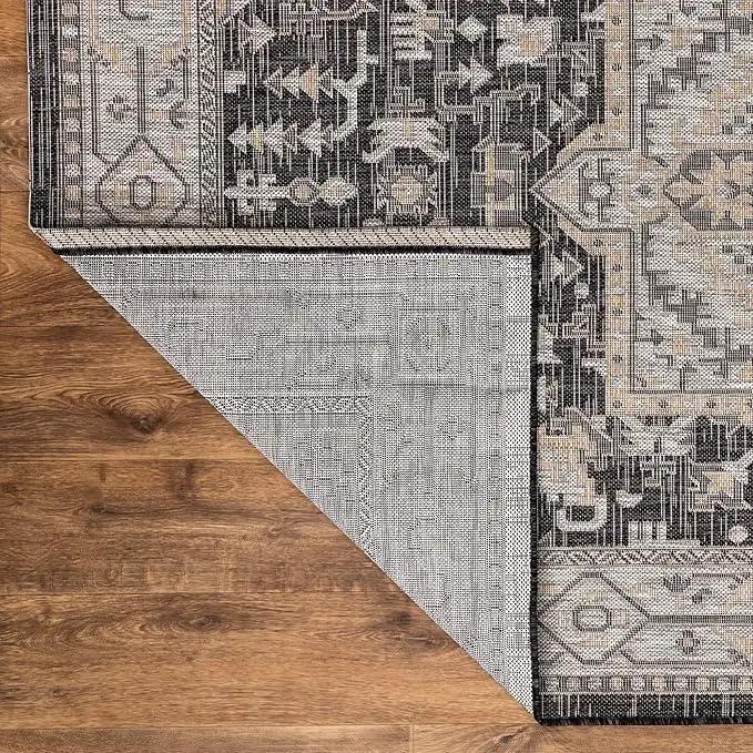 Keen Home Design Terrace Outdoor Area Rug - 9x12 Washable Indoor/Outdoor Rug for Patio, Kitchen, Balcony, Beach, Garden, Deck and Porch, Size: 8'10"x12' by GreenHaven Gardens