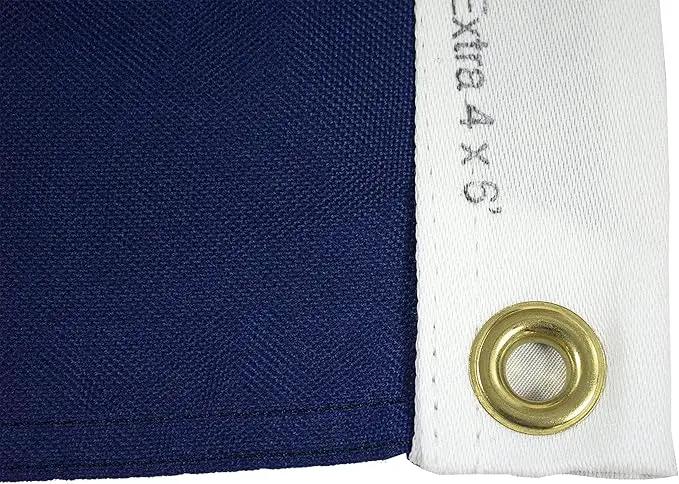 FlagSource FMAA Certified PolyExtra Polyester American Flag with Embroidered Stars and Sewn Stripes, Made in the USA, 5x8' by GreenHaven Gardens
