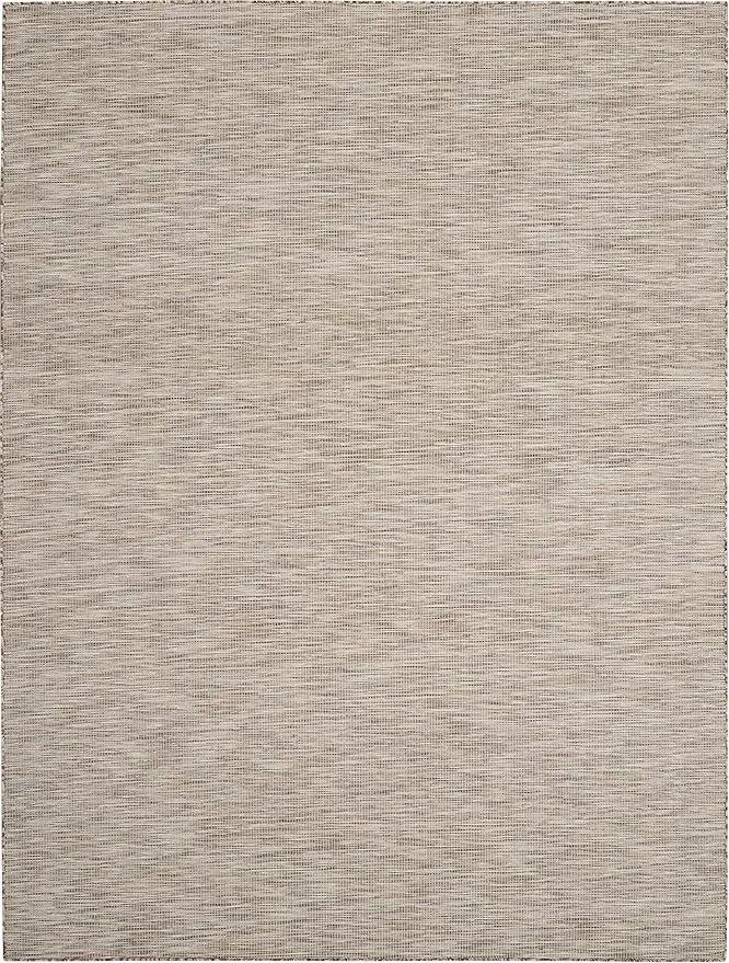 Nourison Home Positano 6' x 9' Beige Fabric Modern Indoor/Outdoor Area Rug by GreenHaven Gardens