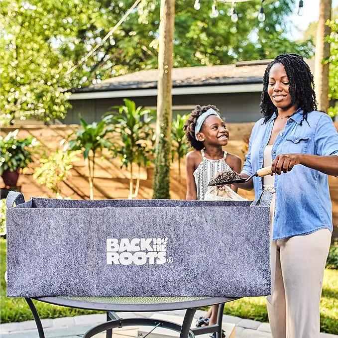 Back to the Roots Breathable Grow Bed, Provides More Oxygen to Roots, Assembles in Seconds 3 cu. ft by GreenHaven Gardens