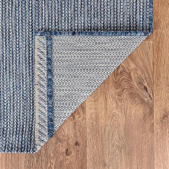 Keen Home Design Terrace Outdoor Area Rug - 5x8 Washable Indoor/Outdoor Rug for Patio, Kitchen, Balcony, Beach, Garden, Deck and Porch, Size: 5'3"x7'7" by GreenHaven Gardens