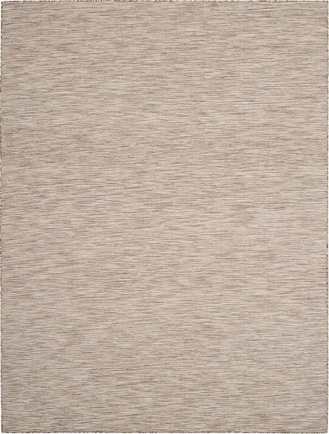 Nourison Home Positano 10' x 14' Beige Fabric Modern Area Rug (10' x 14') by GreenHaven Gardens