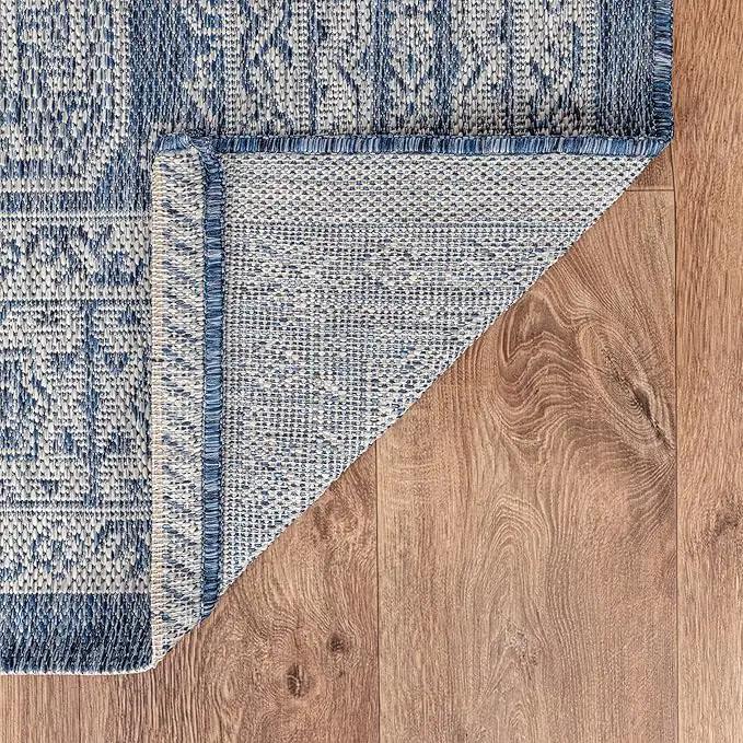 Keen Home Design Terrace Outdoor Area Rug - 9x12 Washable Indoor/Outdoor Rug for Patio, Kitchen, Balcony, Beach, Garden, Deck and Porch, Size: 8'10"x12' by GreenHaven Gardens