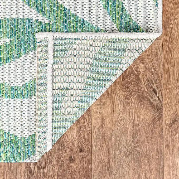 Keen Home Design Terrace Outdoor Area Rug - 8x10 Washable Indoor/Outdoor Rug for Patio, Kitchen, Balcony, Beach, Garden, Deck and Porch, Size: 7'7"x10' by GreenHaven Gardens
