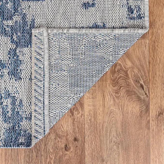 Keen Home Design Terrace Outdoor Area Rug - 9x12 Washable Indoor/Outdoor Rug for Patio, Kitchen, Balcony, Beach, Garden, Deck and Porch, Size: 8'10"x12' by GreenHaven Gardens