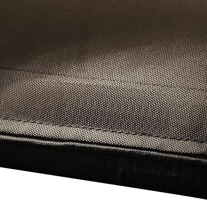 Classic Accessories Ravenna Water-Resistant Patio Lounge Chair/Loveseat Cushion, 25 x 27 x 5 Inch, Dark Taupe by GreenHaven Gardens