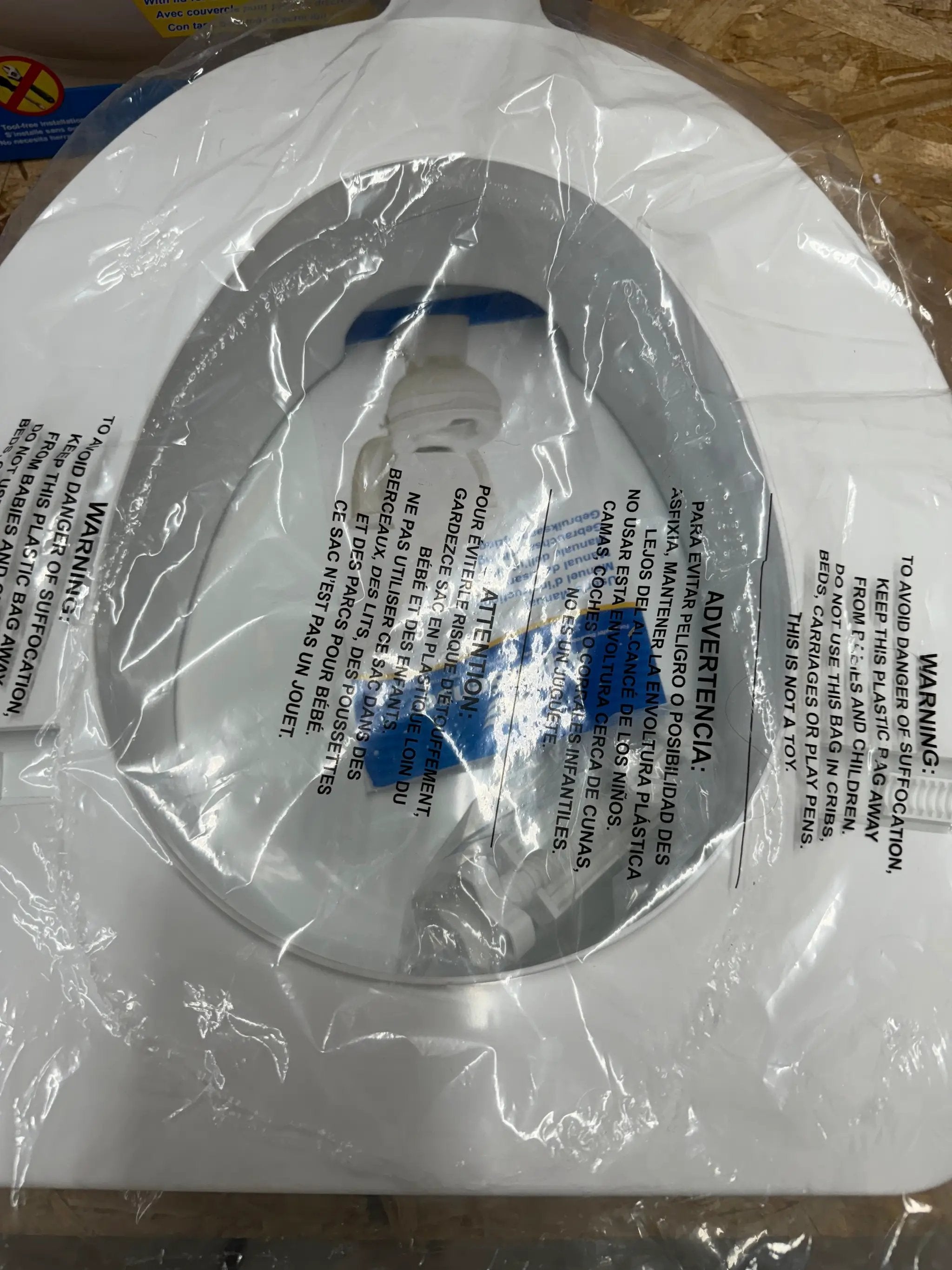 Drive Medical 770-626 AquaSense Raised Toilet Seat with Lid, Standard Seat, White by Selzalot