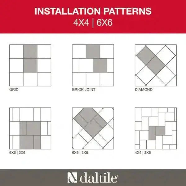 Open Box Daltile Matte Desert Gray 6 in. x 6 in. Ceramic Wall Tile (12.5 sq. ft. / case) by Selzalot