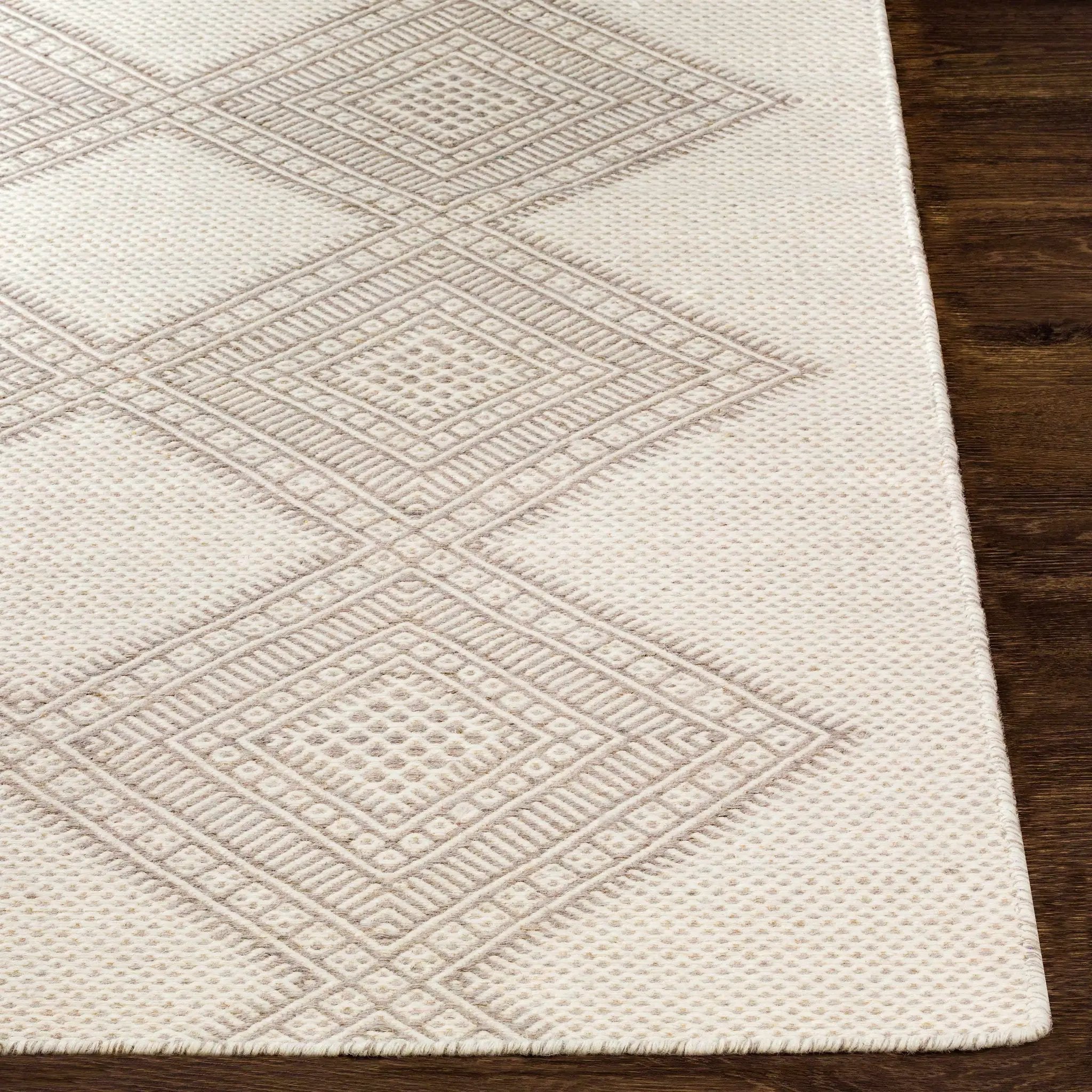 Aanislag Cream Wool Rug - Clearance by Boutique Rugs