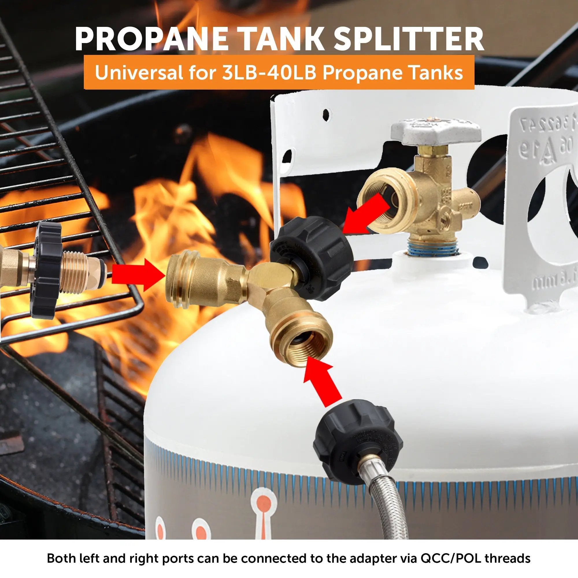 Flame King Y-Splitter Valve by Flame King Products