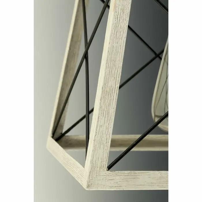Graphite Dimmable Farm Home Light Lantern Geometric Chandelier by HomePacific