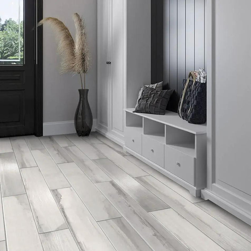 Gray 6x36 Matte Field Porcelain Tile (8 pack, 11.63 sq ft/case) by Apollo Tile