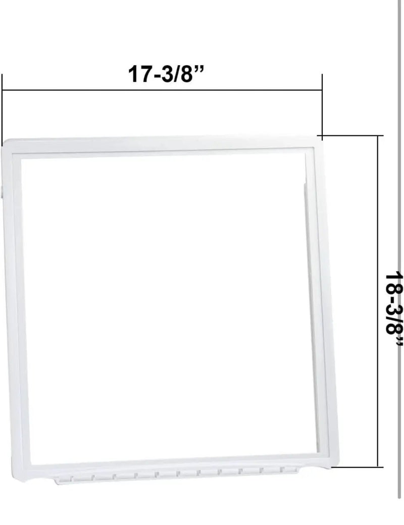 Open Box folosem 241969501 Refrigerator Shelf Frame (Without Glass) Crisper Pan Cover For Frigidaire (Electrolux) Refrigerator,Delicatessen Drawer Cov by Selzalot