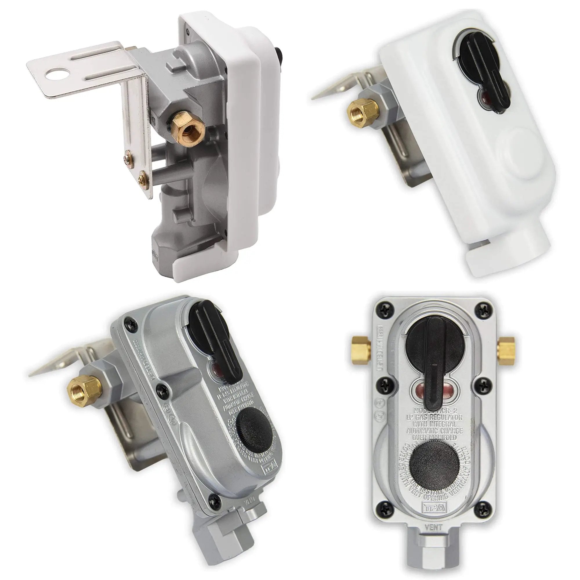 Flame King Auto Regulator with Pls Cover & Long Mount Bracket by Flame King Products