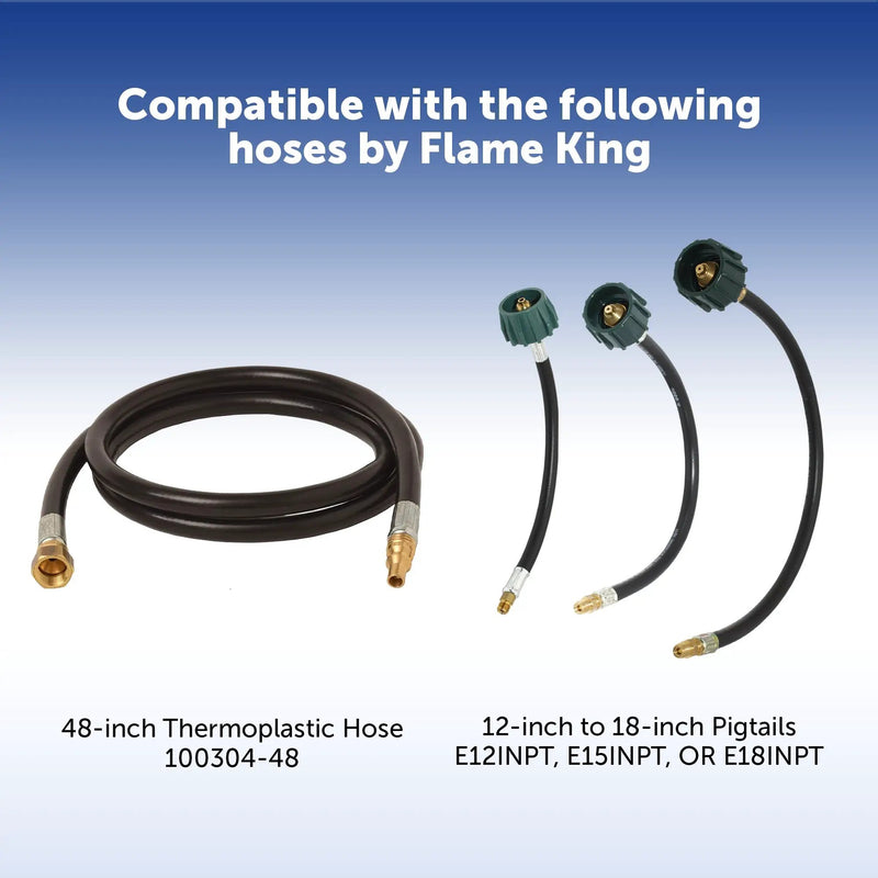 Flame King Auto Regulator with Pls Cover & Long Mount Bracket by Flame King Products