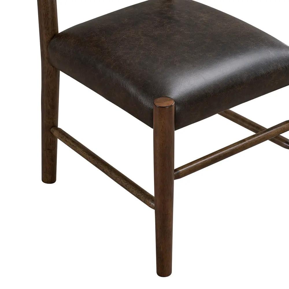 ACTU 58” Mid-Century Modern Dining Table Set for Small Spaces (Seats 4–6) by ACTU FURNITURE