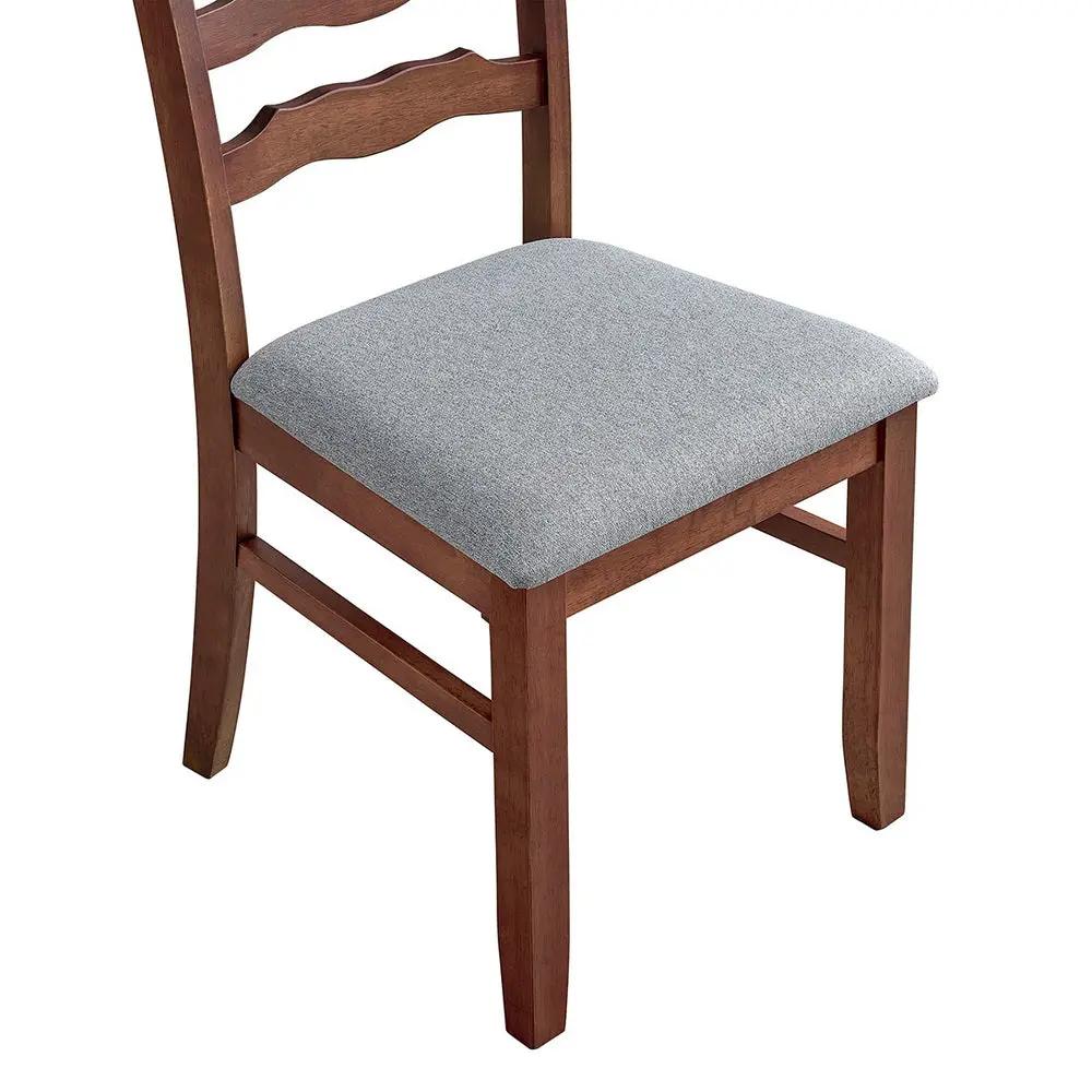 ACTU Farmhouse Dining Table Set with Upholstered Chairs for 4–6 by ACTU FURNITURE