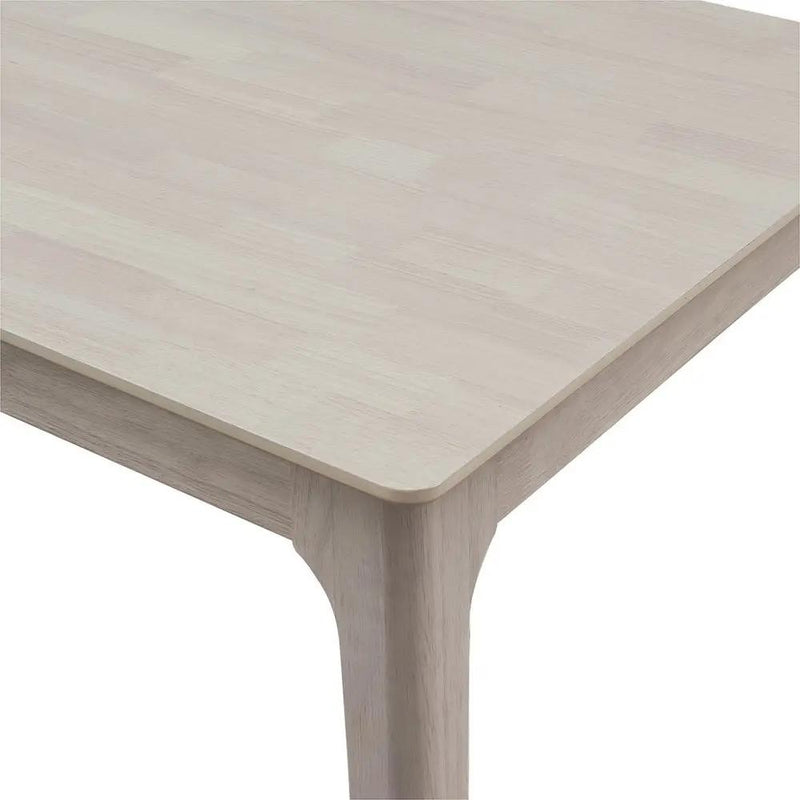 ACTU Farmhouse Dining Table Set with Upholstered Chairs for 4–6 by ACTU FURNITURE