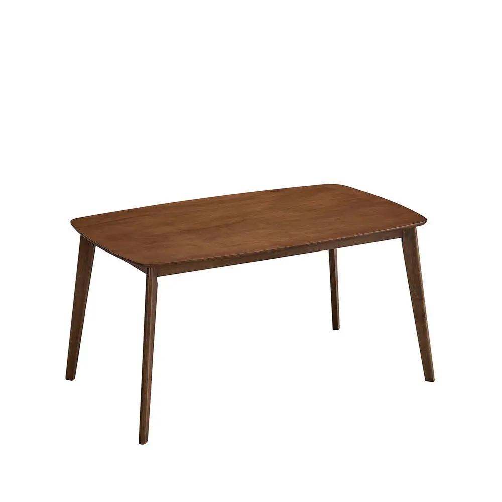 ACTU Scandinavian Dining Table Set with Upholstered Chairs for Small Spaces (Seats 4–6) by ACTU FURNITURE