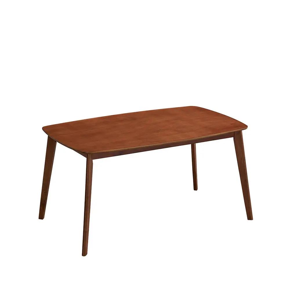 ACTU Scandinavian Dining Table Set with Upholstered Chairs for Small Spaces (Seats 4–6) by ACTU FURNITURE