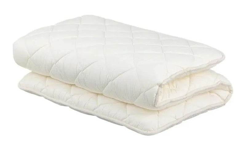 FULI Japanese Futon Mattress, Japanese Floor Mattress, Floor Bed, Tatami Foldable Bed, Roll Up Sleeping Pad, Shikibuton, Made in Japan (White, Twin) by Selzalot