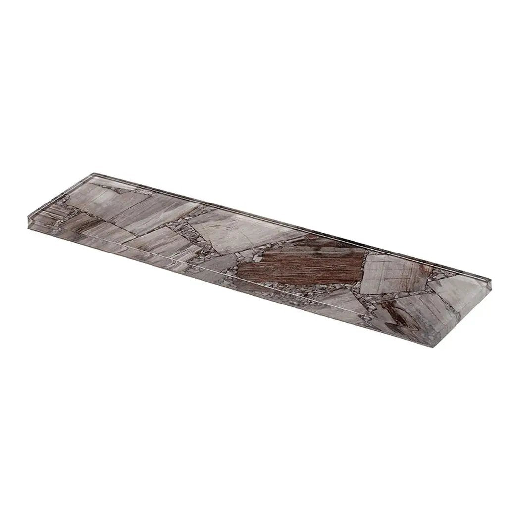 Brown 3x12 Glossy Glass Subway Tile (20 pack, 5 sq ft/case) by Apollo Tile