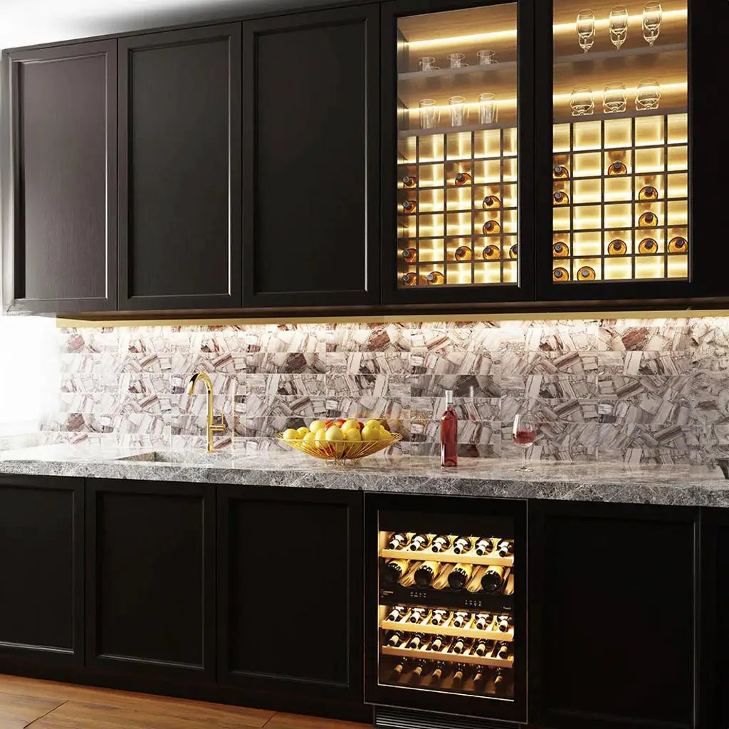 Brown 3x12 Glossy Glass Subway Tile (20 pack, 5 sq ft/case) by Apollo Tile