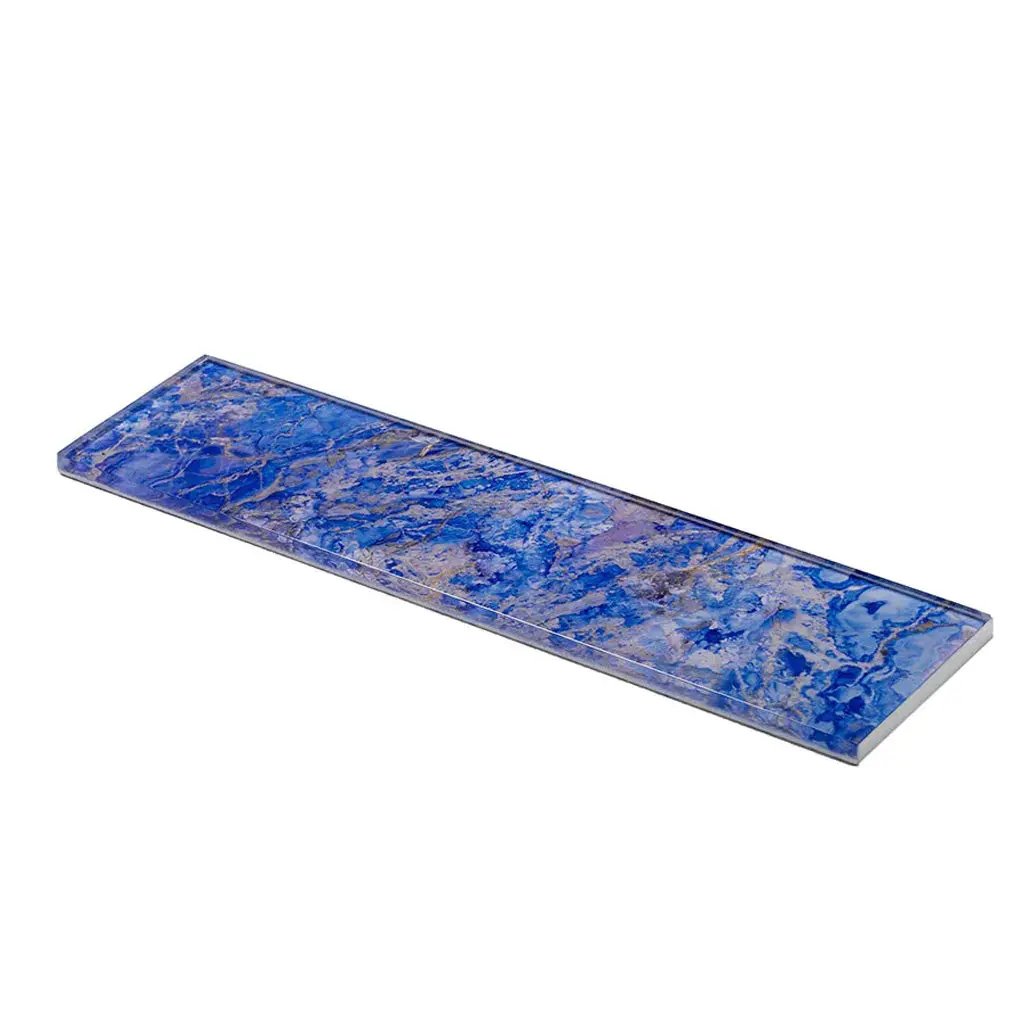 Cobalt Blue 3x12 Glossy Glass Subway Tile (20 pack, 5 sq ft/case) by Apollo Tile