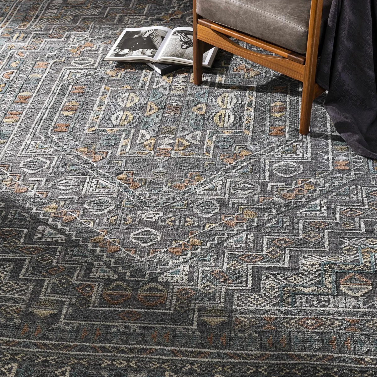 Akle Premium Hand Knotted Wool Area Rug - Clearance, photo 4 of 8