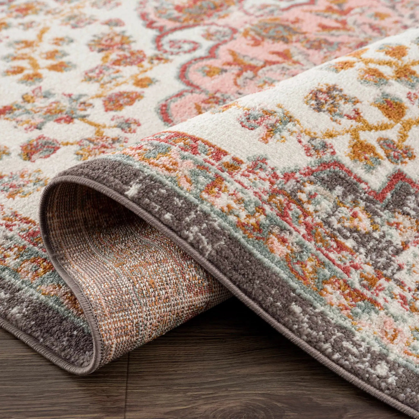 Oark Floral Medallion Area Rug by Boutique Rugs