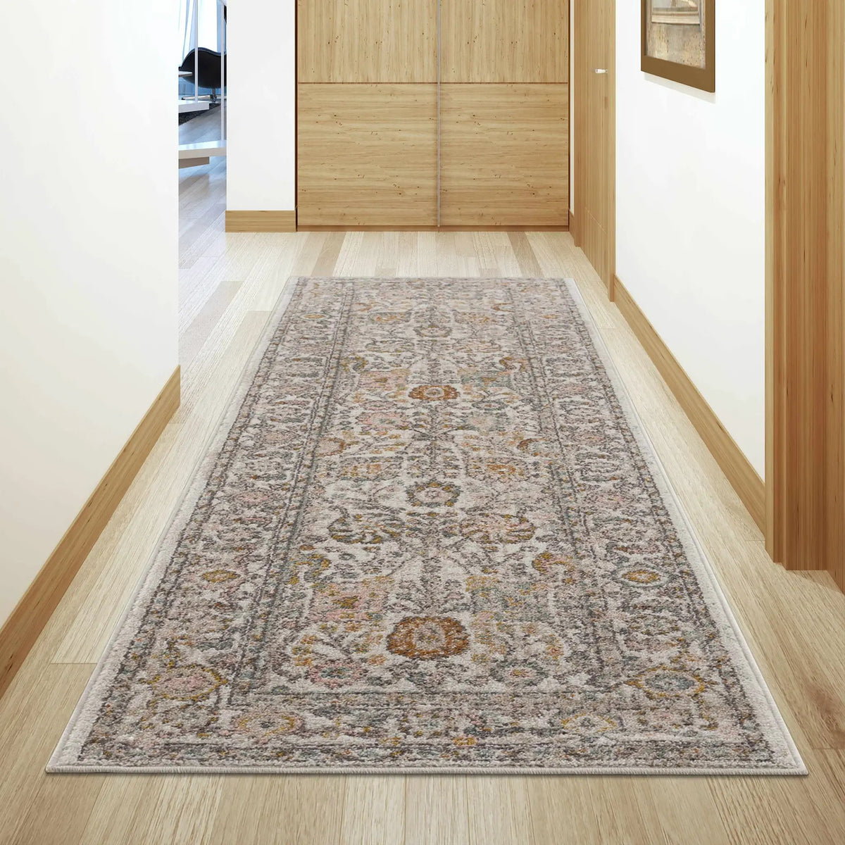 Herstmonceux Area Rug, installed in a room 7