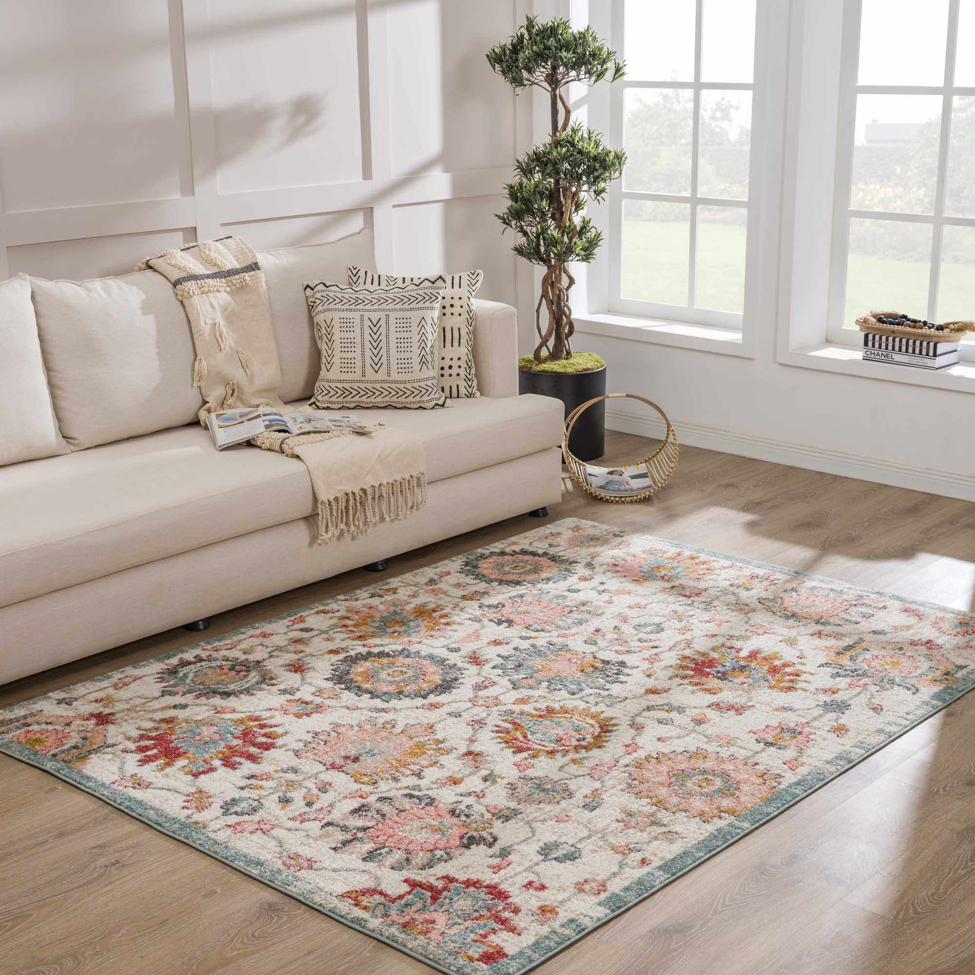 Twilight Floral Area Rug by Boutique Rugs