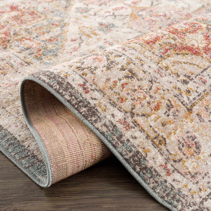 Peeta Brown Medallion Area Rug by Hauteloom