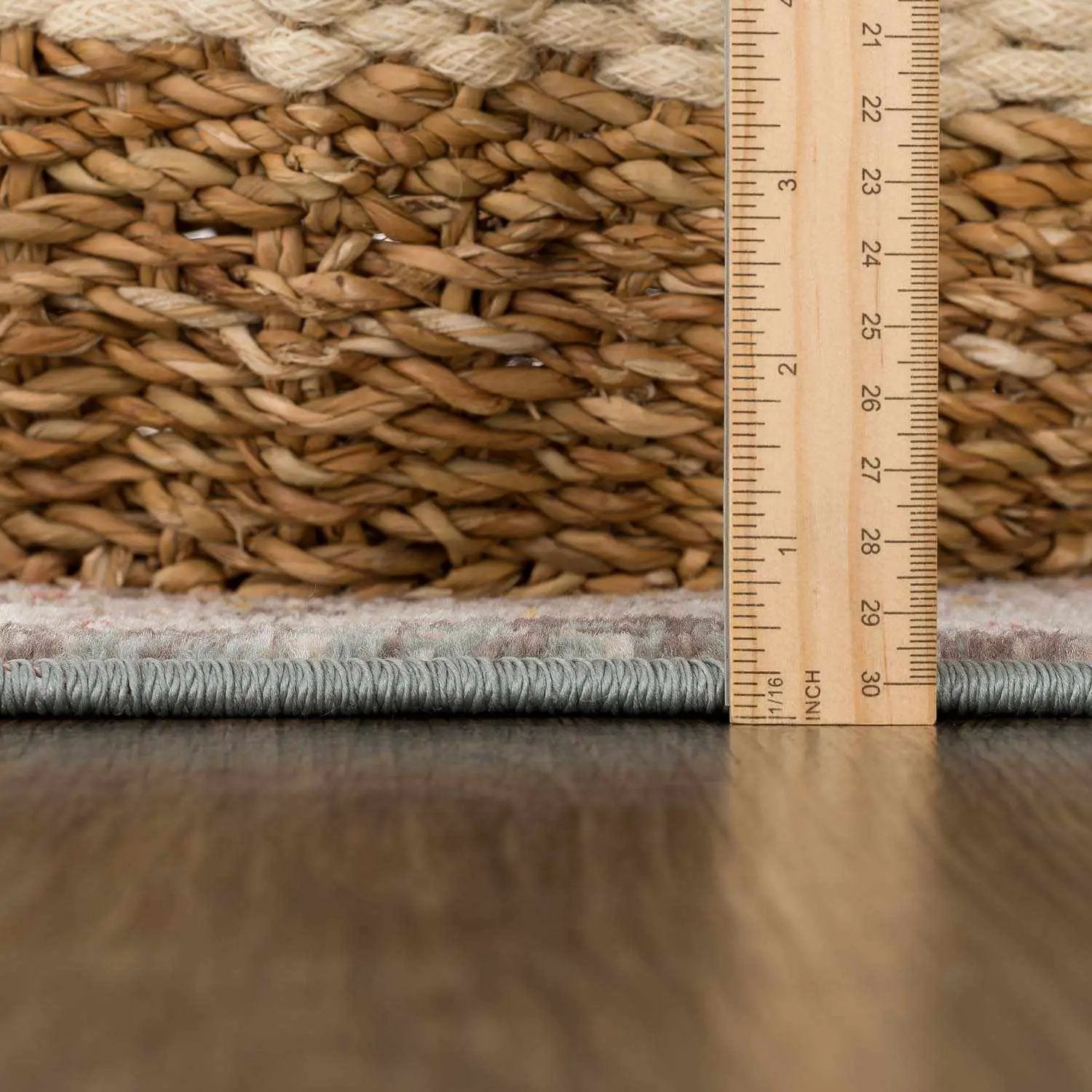Peeta Brown Medallion Area Rug by Hauteloom