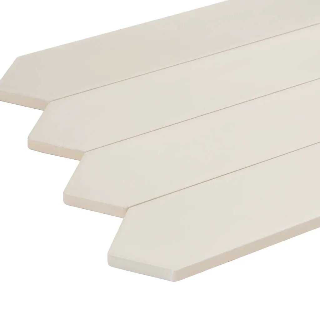 Beige 2x10 Matte Picket Ceramic Tile (44 pack, 5.38 sq ft/case) by Apollo Tile