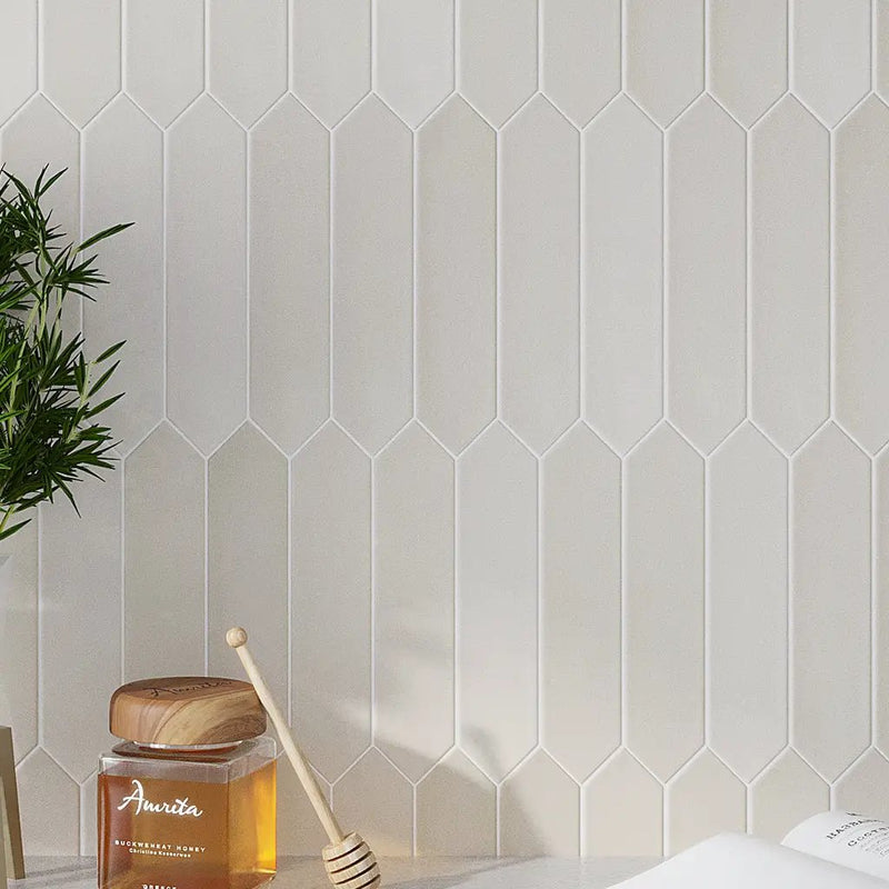 Beige 2x10 Matte Picket Ceramic Tile (44 pack, 5.38 sq ft/case) by Apollo Tile
