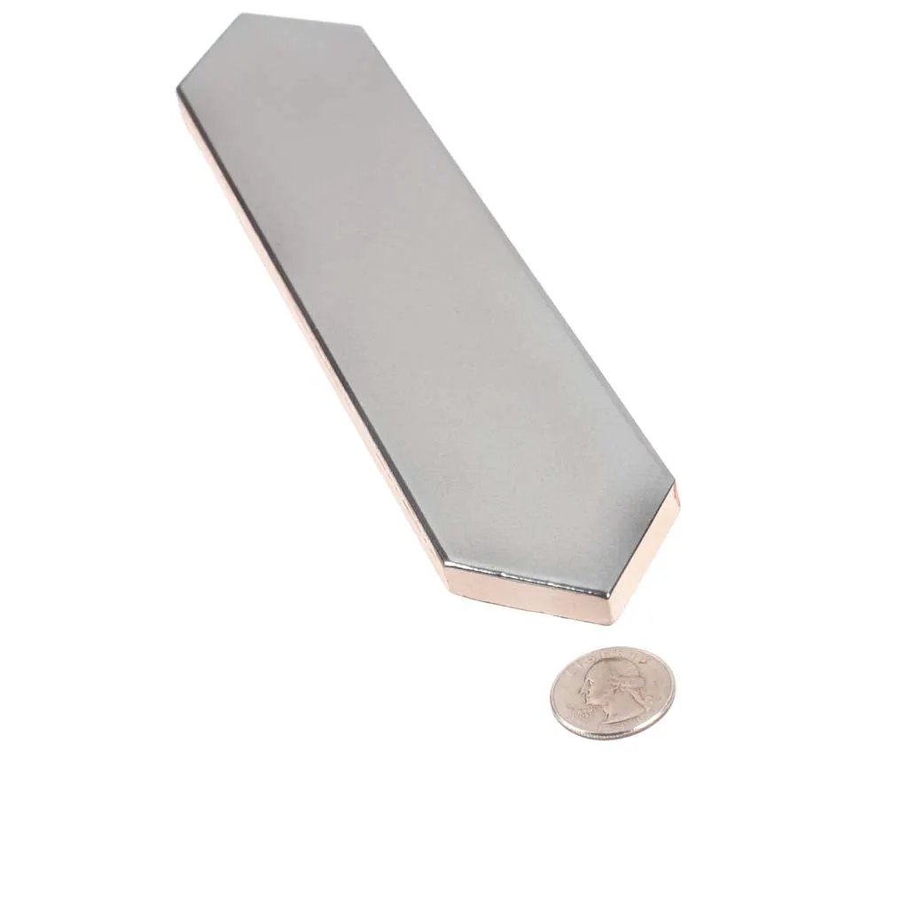 Metallic Silver 2x10 Glossy Picket Ceramic Tile (44 pack, 5.38 sq ft/case) by Apollo Tile