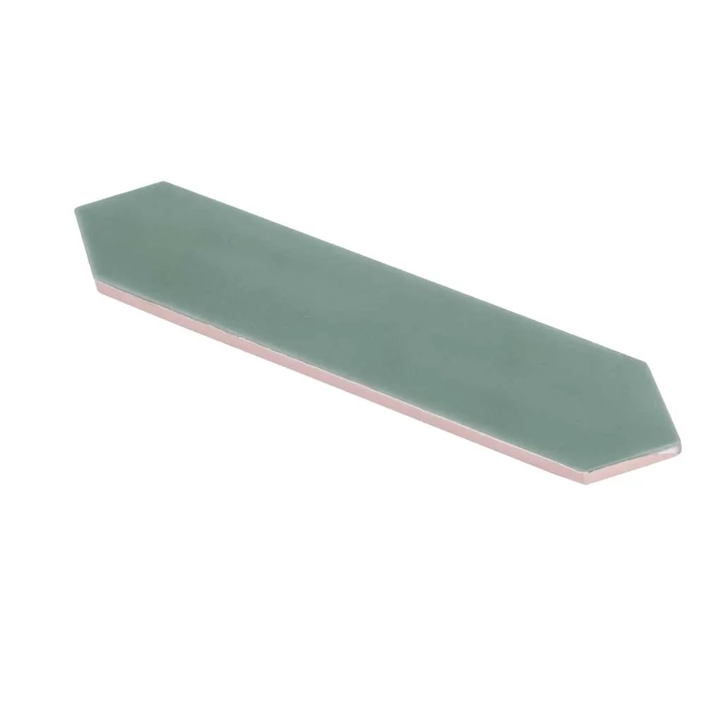 Pine Green 2x10 Matte Picket Ceramic Tile (44 pack, 5.38 sq ft/case) by Apollo Tile