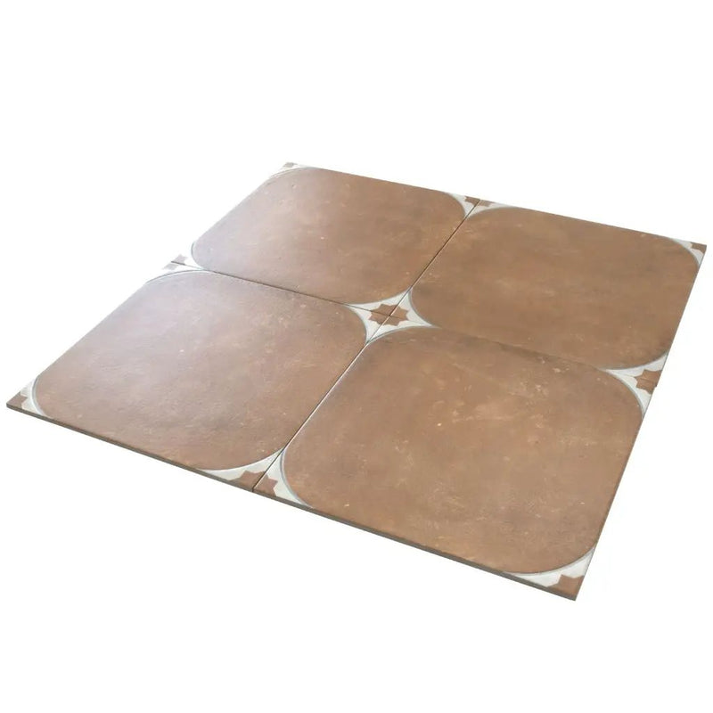 Sephia Brown 18x18 Matte Square Porcelain Large Format Tile (7 pack, 14.75 sq ft/case) by Apollo Tile