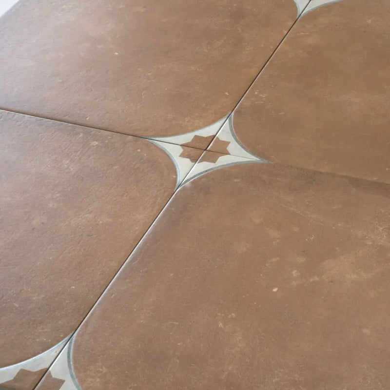 Sephia Brown 18x18 Matte Square Porcelain Large Format Tile (7 pack, 14.75 sq ft/case) by Apollo Tile