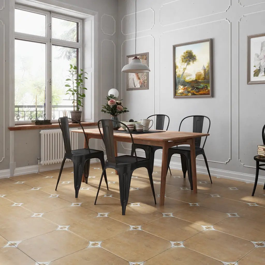 Sephia Brown 18x18 Matte Square Porcelain Large Format Tile (7 pack, 14.75 sq ft/case) by Apollo Tile