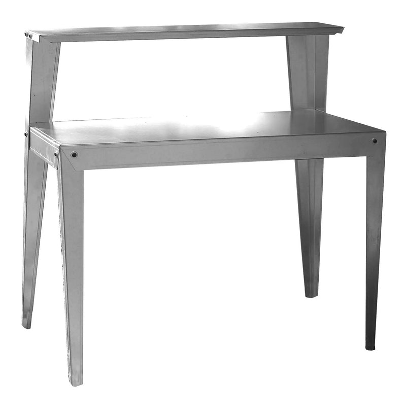 Galvanized Steel Potting Bench Garden Workstation Rack Table by HomePacific
